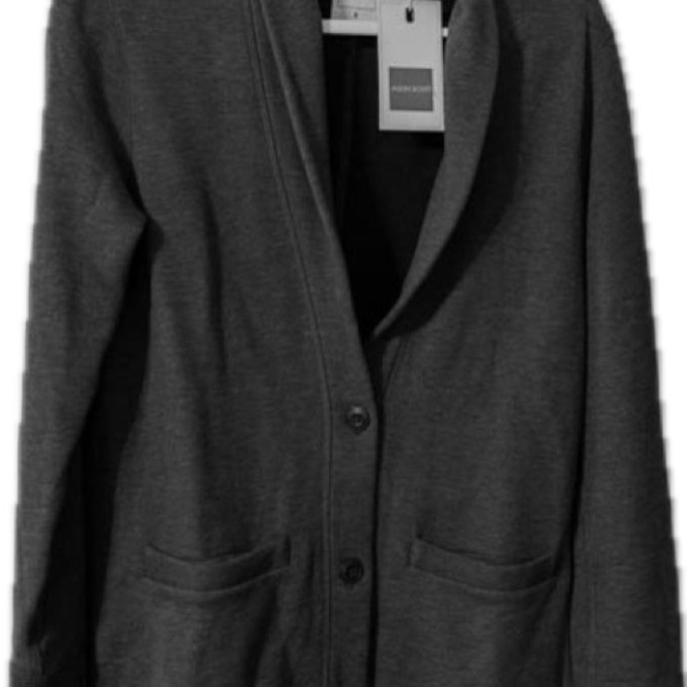 Jason Scott Medium Gray Women's Sweater Jacket